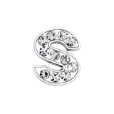 Rhinestone Alphabet Alloy Alphabet Bead Chain Jewelry – Stylish Gifts — 4