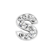 Rhinestone Alphabet Alloy Alphabet Bead Chain Jewelry – Stylish Gifts — 4