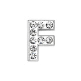 Rhinestone Alphabet Alloy Alphabet Bead Chain Jewelry – Stylish Gifts — 8