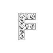 Rhinestone Alphabet Alloy Alphabet Bead Chain Jewelry – Stylish Gifts — 8