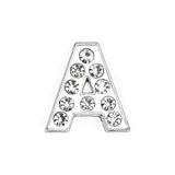 Rhinestone Alphabet Alloy Alphabet Bead Chain Jewelry – Stylish Gifts — 16