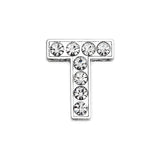 Rhinestone Alphabet Alloy Alphabet Bead Chain Jewelry – Stylish Gifts — 10