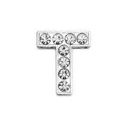 Rhinestone Alphabet Alloy Alphabet Bead Chain Jewelry – Stylish Gifts — 10