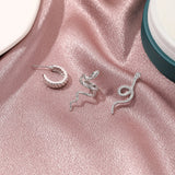 Cross-Border Retro Snake Set Earrings Cold Wind – Stylish Gifts — 5