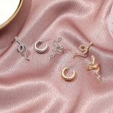Cross-Border Retro Snake Set Earrings Cold Wind – Stylish Gifts — 2