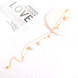 Beach Style Diamond-Studded Small Dragonfly Anklet – Stylish Gifts — 4