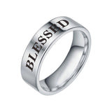 Teen Inspirational Ring Titanium Steel Ring – Stylish Gifts — 8