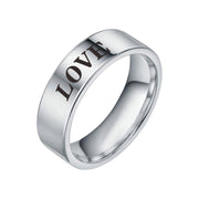 Teen Inspirational Ring Titanium Steel Ring – Stylish Gifts — 9