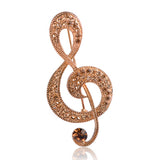 Vintage European And American Musical Note Brooch – Jewelry Gift Ideas — 5