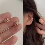 Simple Leaf Ear Bone Clip Without Pierced Ear Clip – Surprise Gifts — 1