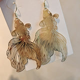 Koi Goldfish Ji Niche Earrings Personalized Fish Tail – Gift Ideas — 5