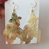 Koi Goldfish Ji Niche Earrings Personalized Fish Tail – Gift Ideas — 4