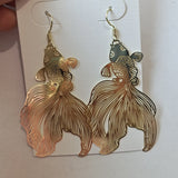 Koi Goldfish Ji Niche Earrings Personalized Fish Tail – Gift Ideas — 3