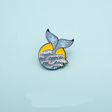Cartoon Surfing Japanese Badge Pack Pin – Stylish Gifts — 5