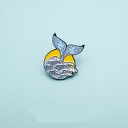 Cartoon Surfing Japanese Badge Pack Pin – Stylish Gifts — 5