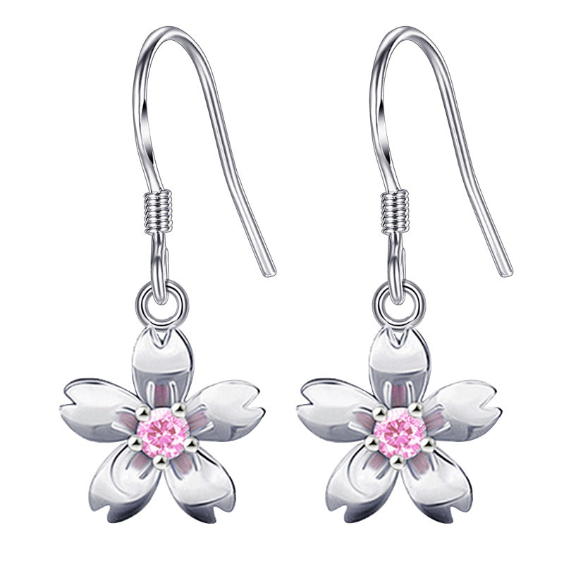 Ten Miles Peach Blossom Creative Rose Earrings – Useful Gifts — 1