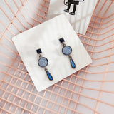 Blue Water Drop Temperament Opal Geometric – Special Occasion Gifts — 4