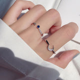 Adjustable Opening Of Star And Moon Ring – Stylish Gifts — 5