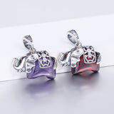 Garnet Elephant Pendant Lucky Animal Pendant – Jewelry Gift Ideas — 3