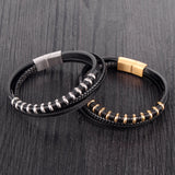 Personalized Multi-Layer Black Leather Simple – Jewelry Gift Ideas — 2