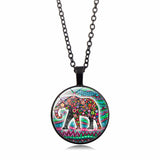 Protect The Elephant Time Gemstone Necklace – Jewelry Gift Ideas — 1