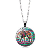 Protect The Elephant Time Gemstone Necklace – Jewelry Gift Ideas — 2