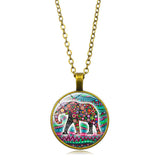 Protect The Elephant Time Gemstone Necklace – Jewelry Gift Ideas — 5