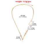 Geometric Hollow Box Pearl Necklace Women – Jewelry Gift Ideas — 2