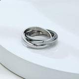 Small Joints Ladies Stacking Stainless Steel – Thoughtful Gifts — 7