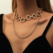 Alloy Necklace Pearl Chain Clavicle Chain – Jewelry Gift Ideas — 10
