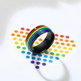 Cycolinks Pride Rainbow Unisex Ring – Everyday Gifts — 9