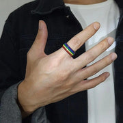 Cycolinks Pride Rainbow Unisex Ring – Everyday Gifts — 1