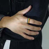Cycolinks Pride Rainbow Unisex Ring – Everyday Gifts — 10