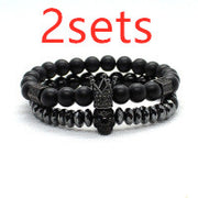 Natural stone men's bracelet – Jewelry Gift Ideas — 4