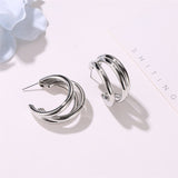 European And American Temperament C-shaped Earrings – Useful Gifts — 1