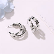 European And American Temperament C-shaped Earrings – Useful Gifts — 1