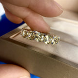 Sterling Silver Sparkling 1 Row Full 5x5mm High – Jewelry Gift Ideas — 2