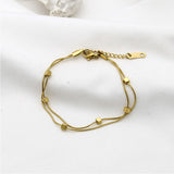 Small Square Geometric Shiny Bracelet – Jewelry Gift Ideas — 2