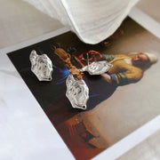 Color Preserving Copper Irregular Square Oval – Jewelry Gift Ideas — 1