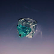 Colorful Geometric Cartoon Cute Bear Ring – Gift Ideas — 4