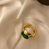 Fashion Retro Personality Emerald Gold Ring – Stylish Gifts — 4
