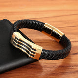 Stainless Steel Leather Braided Leather Cord – Jewelry Gift Ideas — 6