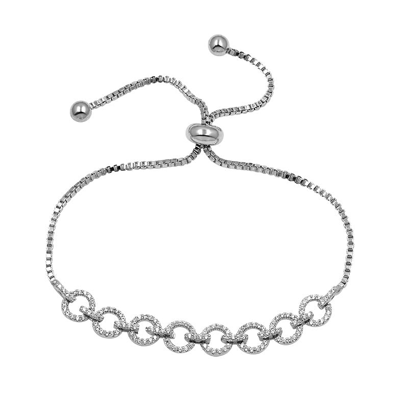 Simple Personality Bracelet Women Zircon Pull-Out – Jewelry Gift Ideas — 1