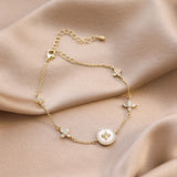 Light Luxury Cross Star Mother-Of-Pearl Bracelet – Jewelry Gift Ideas — 2