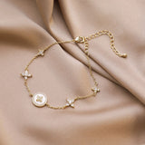 Light Luxury Cross Star Mother-Of-Pearl Bracelet – Jewelry Gift Ideas — 3