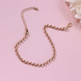Amazon Hot Sale Round Bead Chain Anklet Women – Gifts for Her — 2
