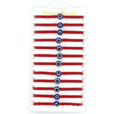 Woven Devil's Eyes Bottoms Year Transit Red – Jewelry Gift Ideas — 3