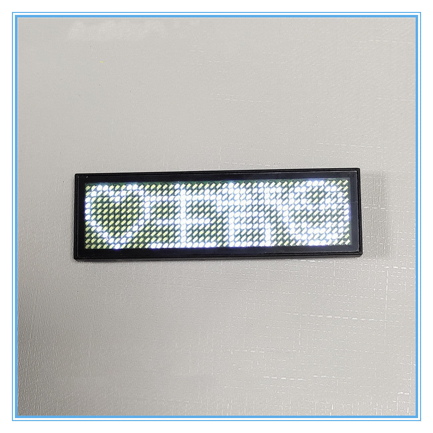 Work Badge, Brooch, Character Display, Luminous – Jewelry Gift Ideas — 1