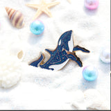 Orca Metal Badge Enamel Brooch Wenchuang – Jewelry Gift Ideas — 1