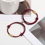Letter Magnetic Woven Couple Bracelet Bracelet – Jewelry Gift Ideas — 9